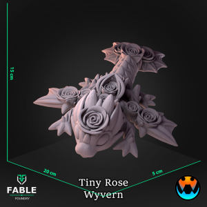 Tiny Rose Wyvern