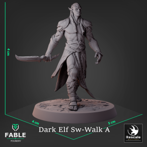 Dark Elf Sw-Walk A