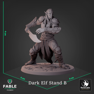 Dark Elf Stand B