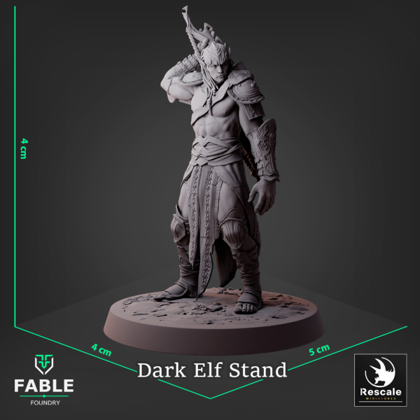 Dark Elf Stand - Fable Foundry