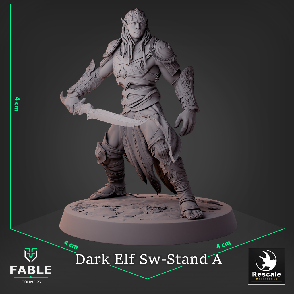 Dark Elf Sw-Stand A