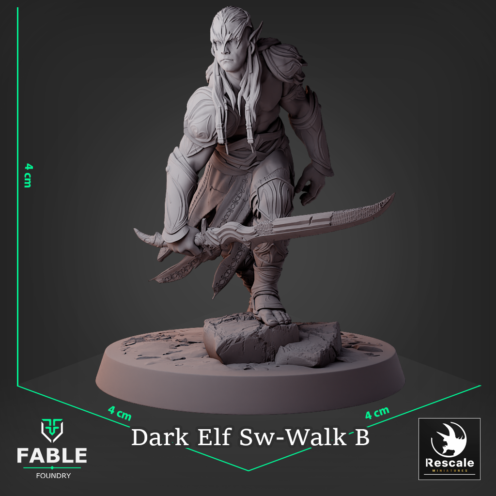 Dark Elf Sw-Walk B