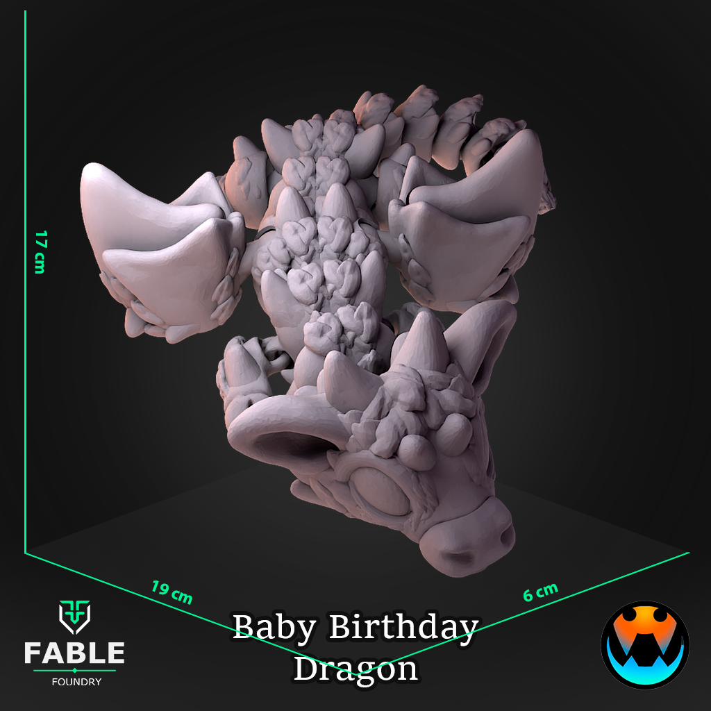 Baby Birthday Dragon