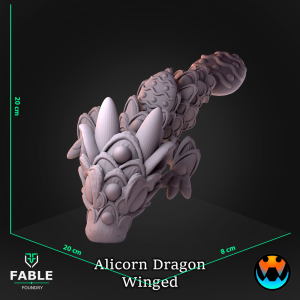 Alicorn Dragon Winged