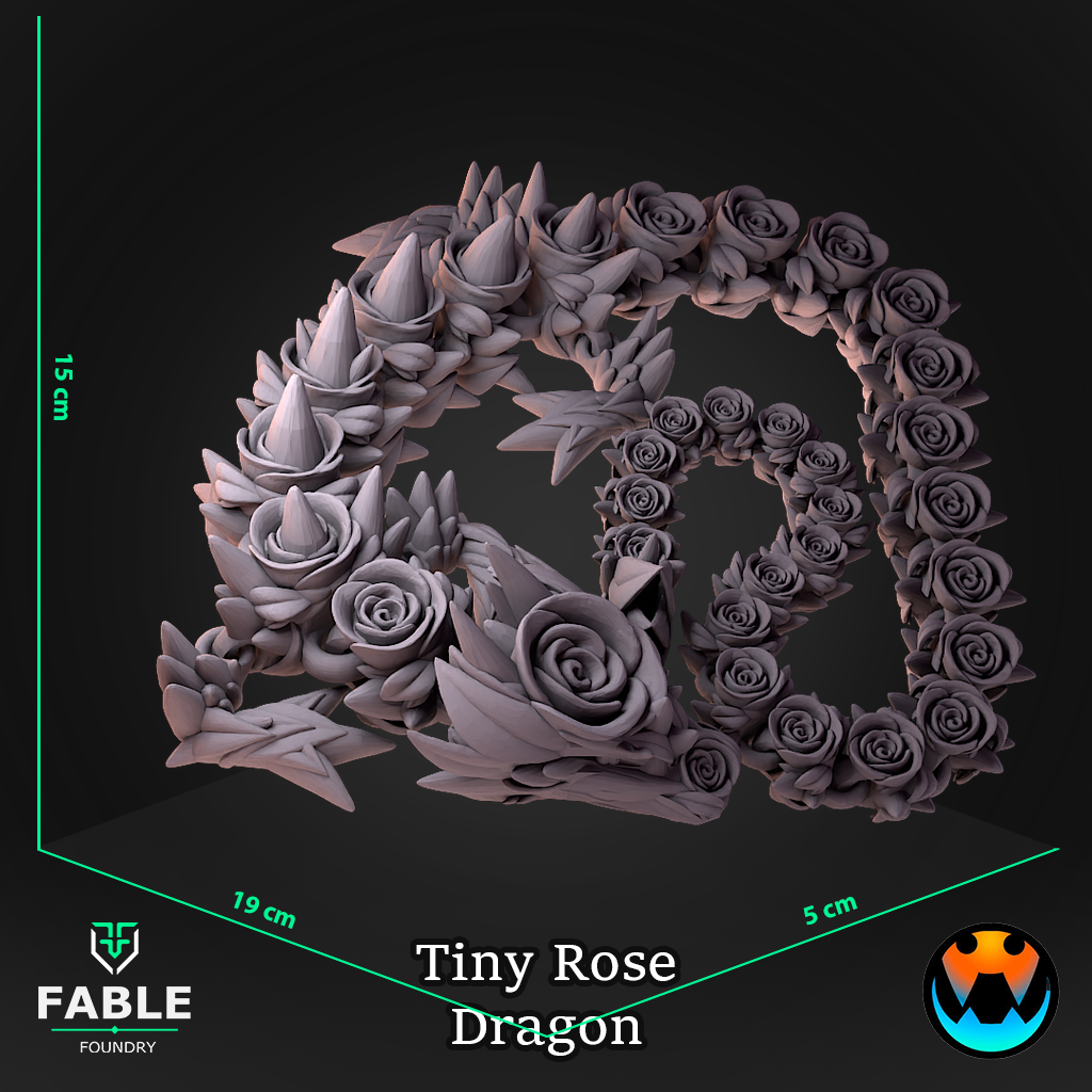 Tiny Rose Dragon