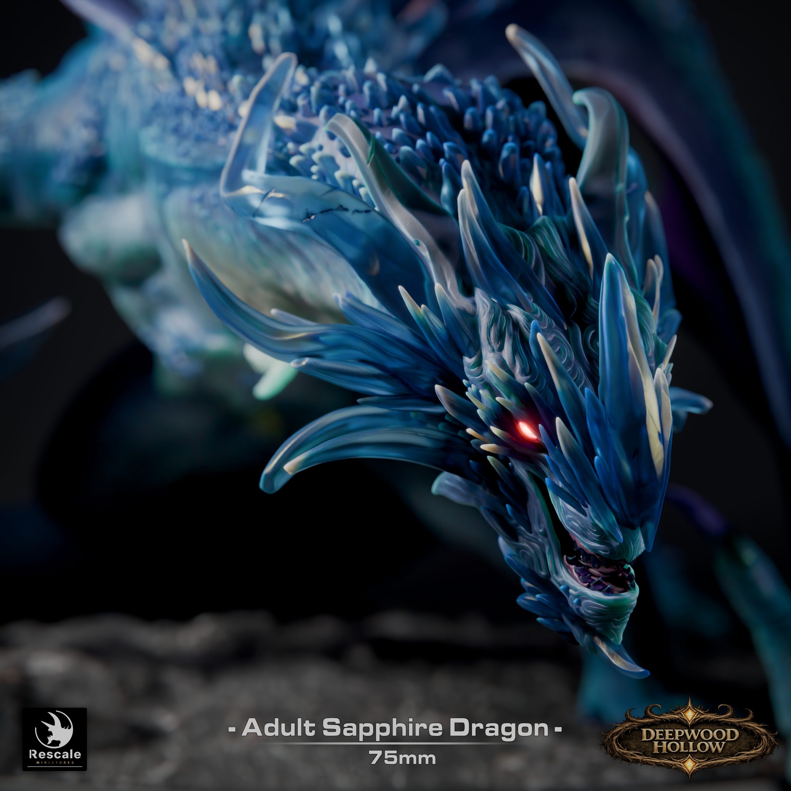 Sapphire Dragon Adult - Image 3