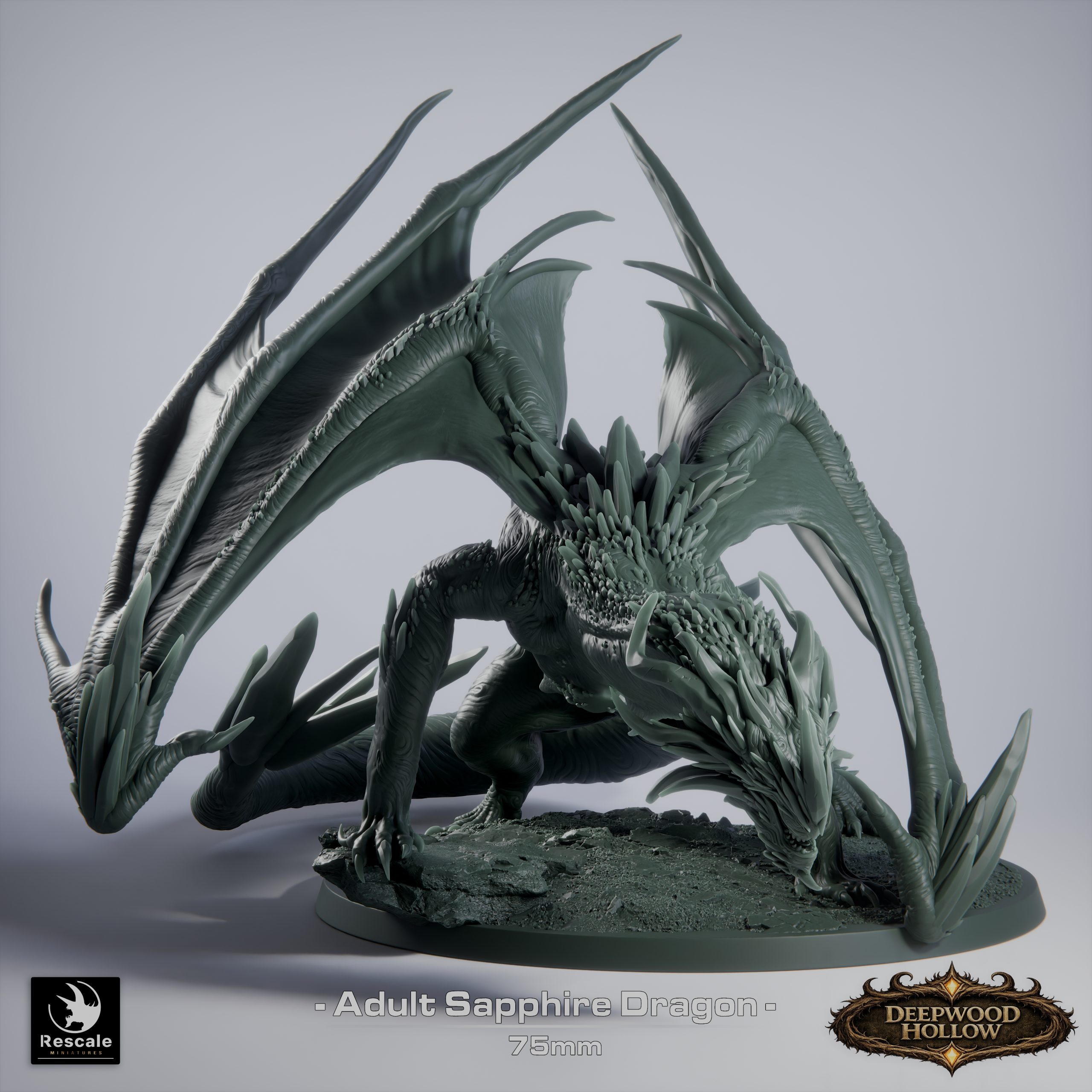 Sapphire Dragon Adult - Image 5