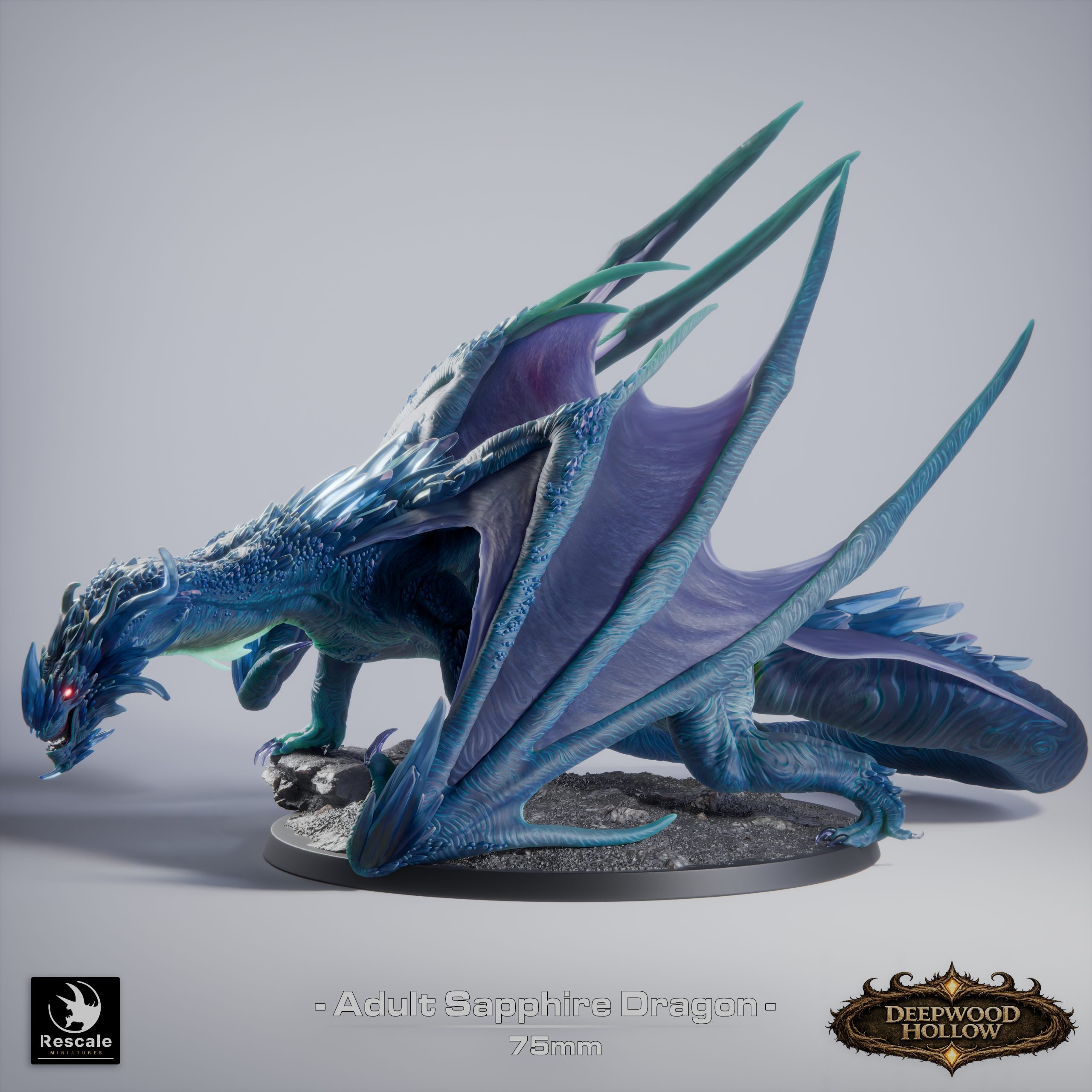 Sapphire Dragon Adult - Image 6