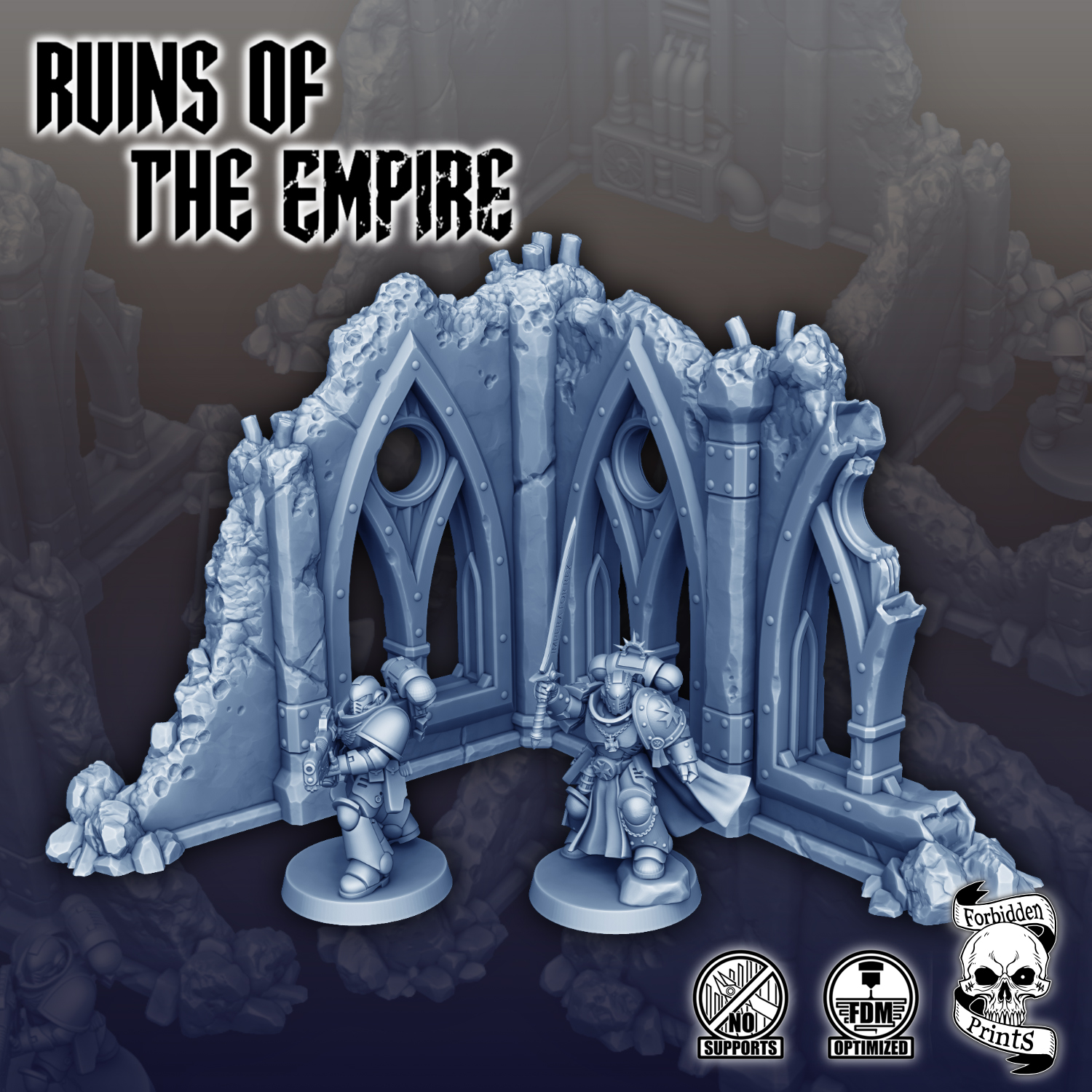 Ruins of The Empire - Scatter Terrain Set - Fable Foundry