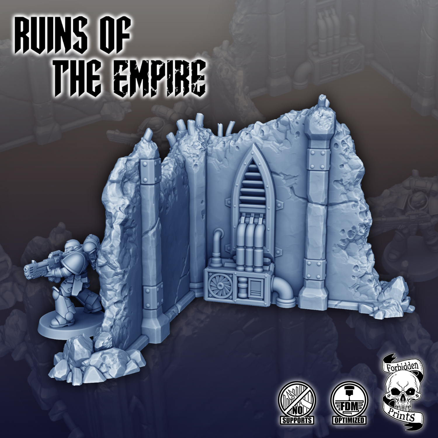 Ruins of The Empire - Scatter Terrain Set - Fable Foundry