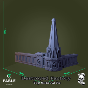 Destroyed Factory Top 6x12 A2 P2