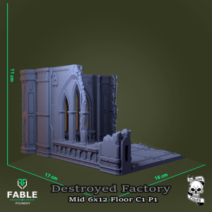 Destroyed Factory Mid 6x12 Floor C1 P1