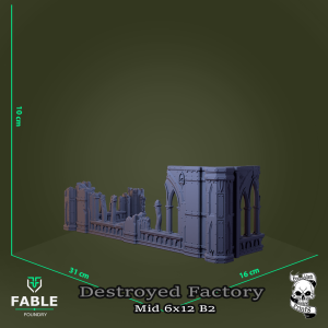 Destroyed Factory Mid 6x12 B2
