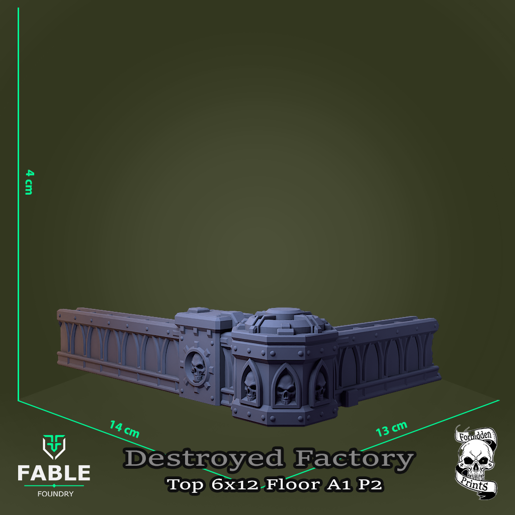 Destroyed Factory Top 6x12 Floor A1 P2