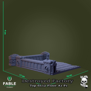 Destroyed Factory Top 6x12 Floor A1 P1
