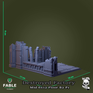 Destroyed Factory Mid 6x12 Floor B2 P1