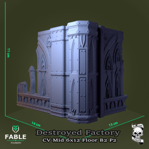 Destroyed Factory CV Mid 6x12 Floor B2 P2