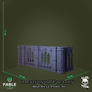 Destroyed Factory Mid 6x12 Floor A1