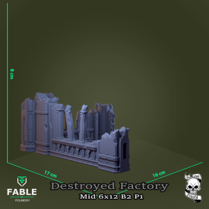 Destroyed Factory Mid 6x12 B2 P1