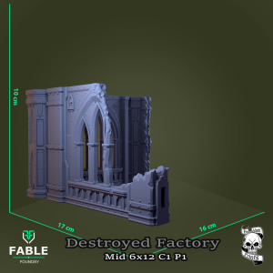 Destroyed Factory Mid 6x12 C1 P1