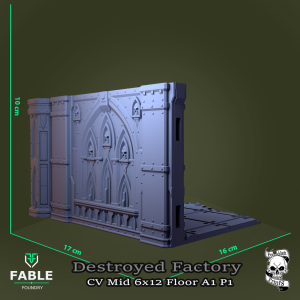 Destroyed Factory CV Mid 6x12 Floor A1 P1