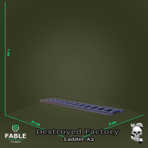 Destroyed Factory Ladder A2