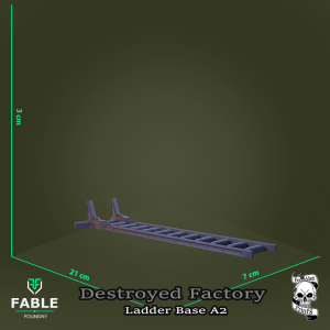 Destroyed Factory Ladder Base A2