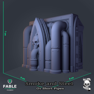 Smoke and Steel O1 Short Pipes