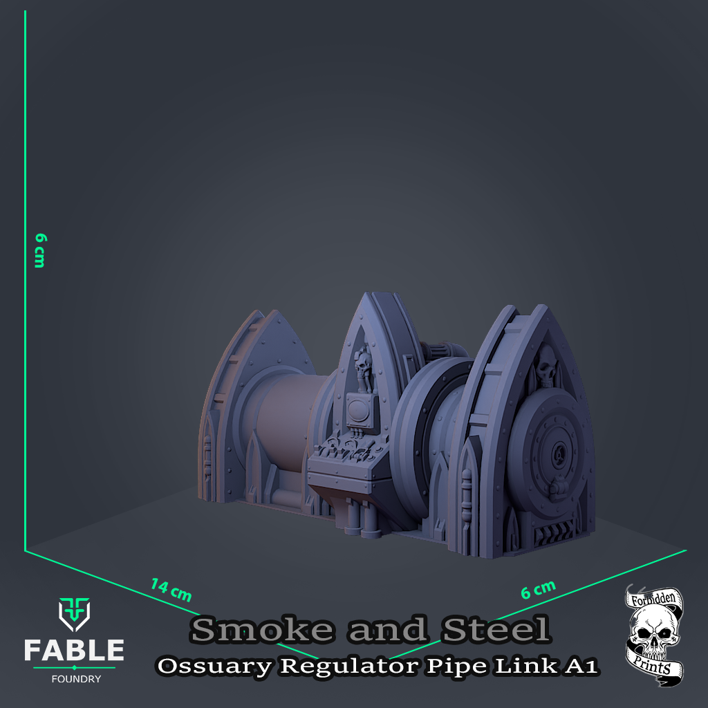 Smoke and Steel Ossuary Regulator Pipe Link A1
