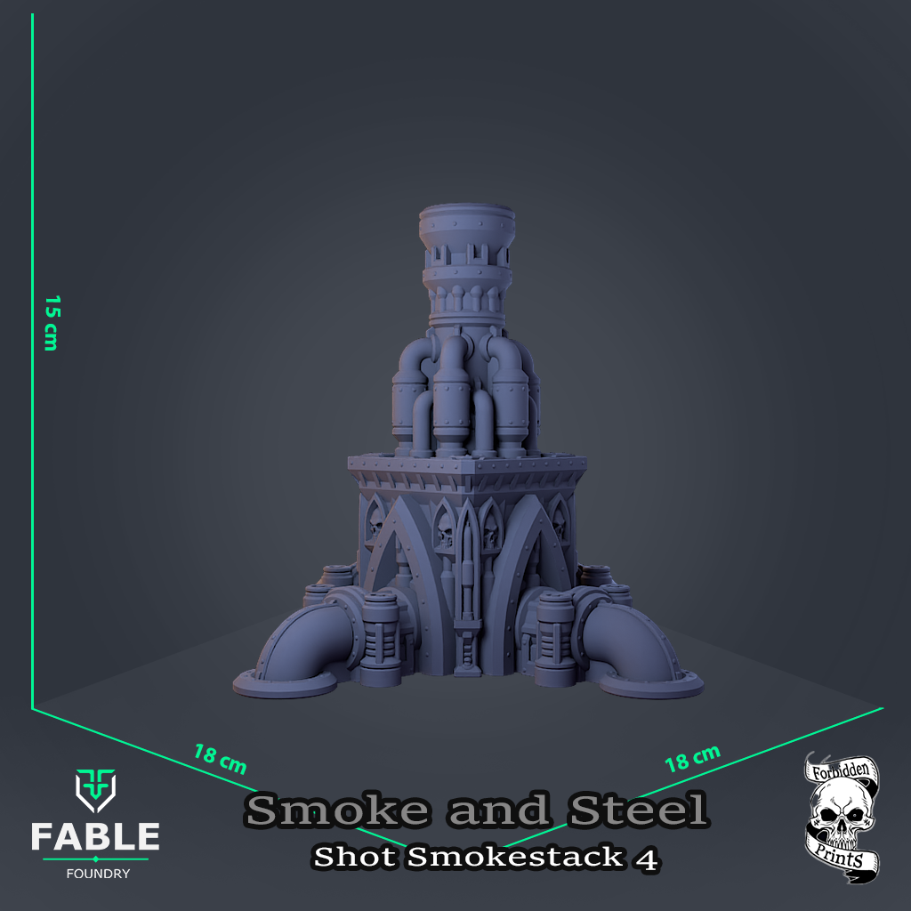 Smoke and Steel Shot Smokestack 4