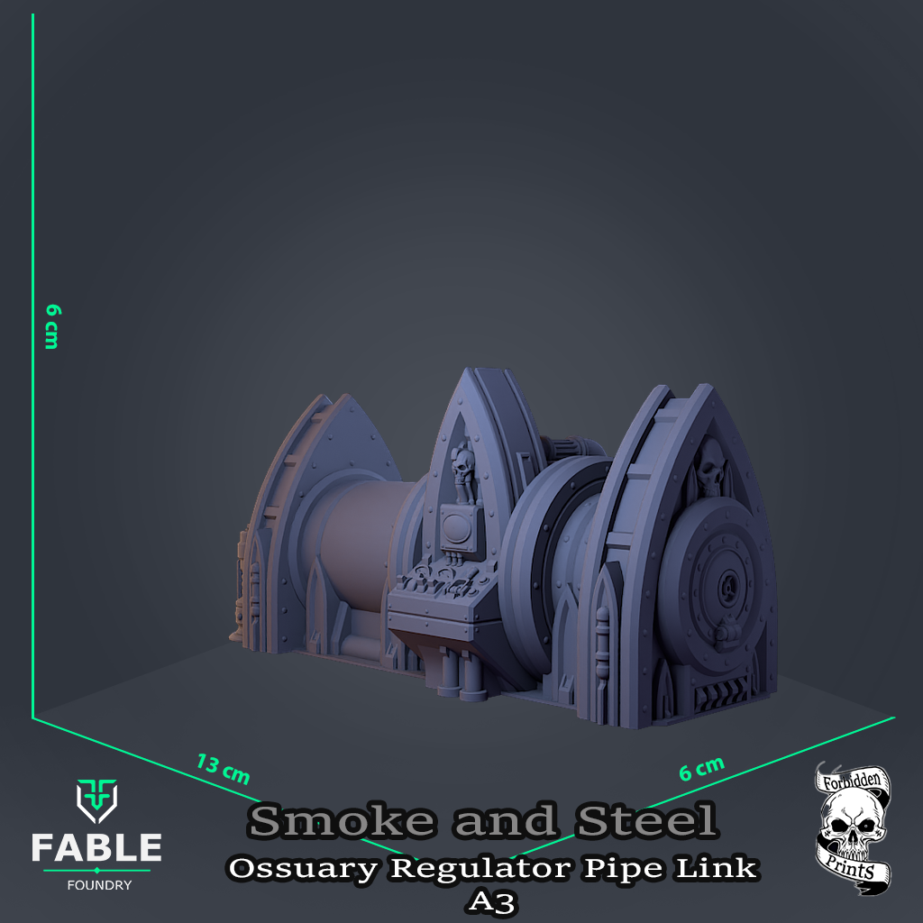 Smoke and Steel Ossuary Regulator Pipe Link A3