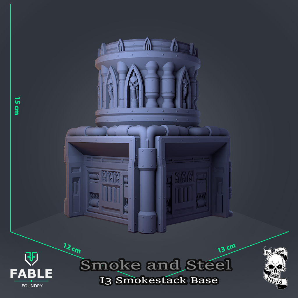 Smoke and Steel I3 Smokestack Base