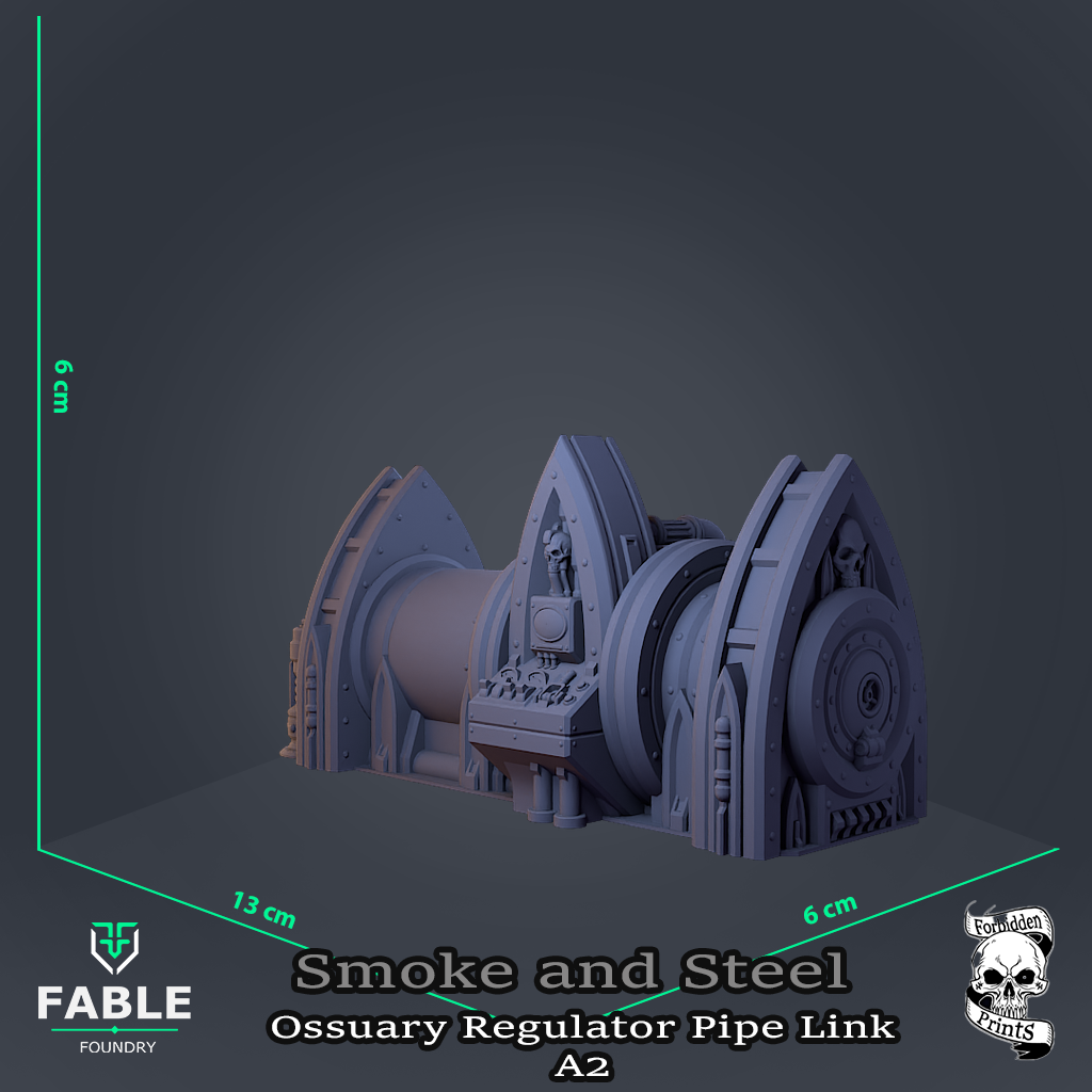 Smoke and Steel Ossuary Regulator Pipe Link A2