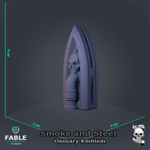 Smoke and Steel Ossuary Emblem