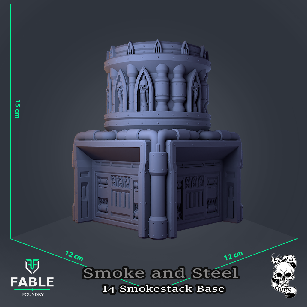 Smoke and Steel I4 Smokestack Base