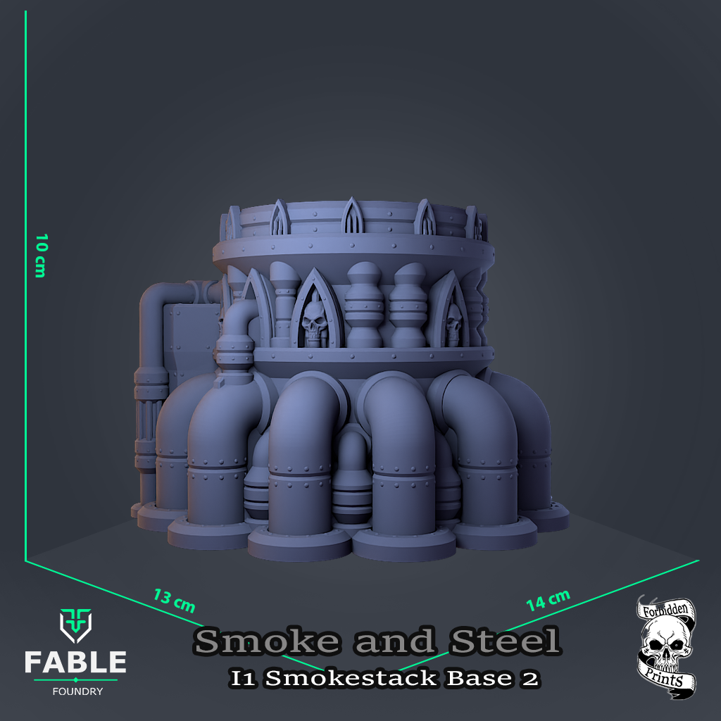 Smoke and Steel I1 Smokestack Base 2