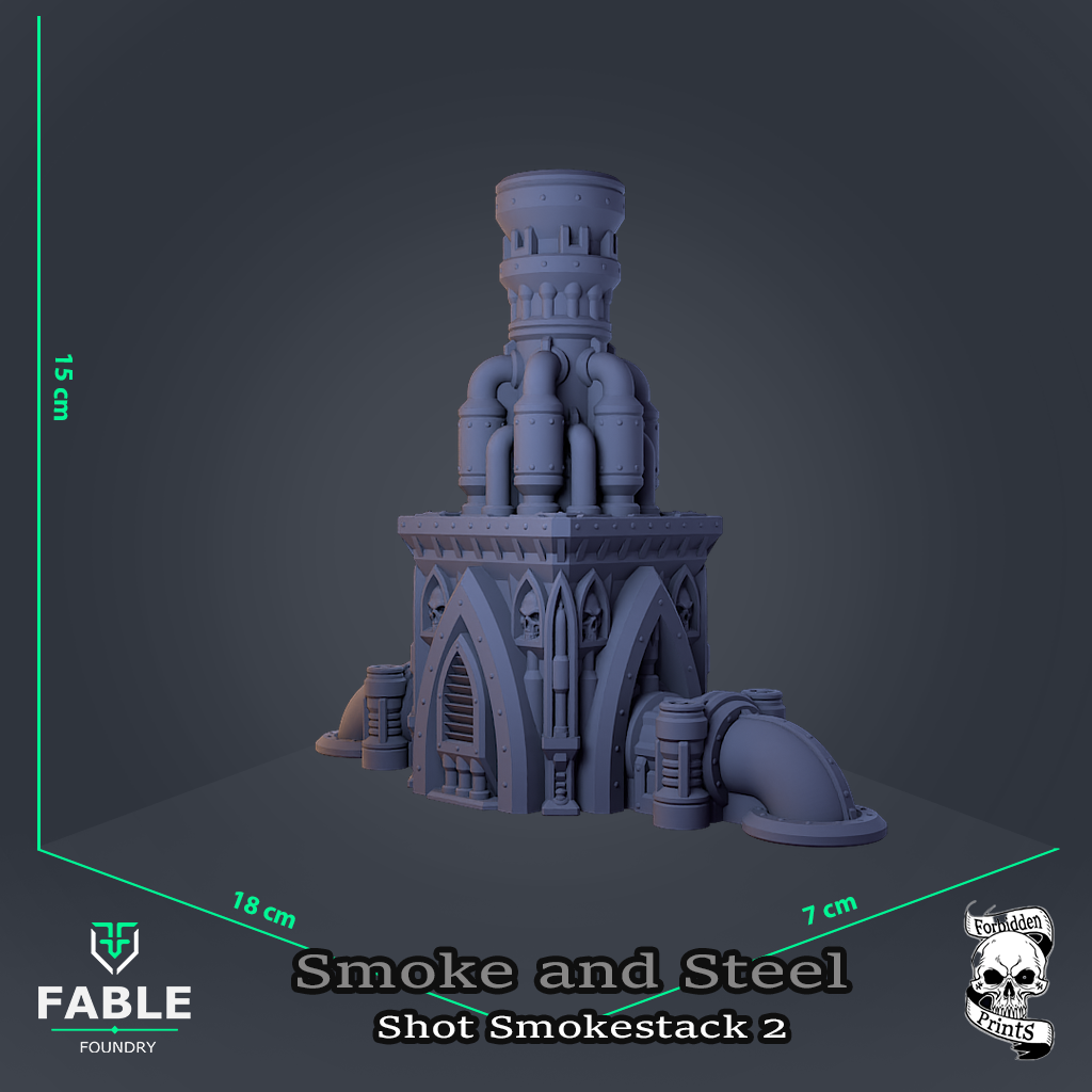 Smoke and Steel Shot Smokestack 2