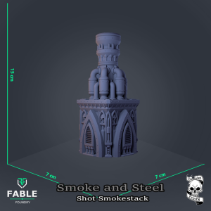 Smoke and Steel Shot Smokestack