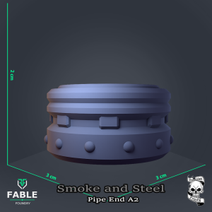 Smoke and Steel Pipe End A2