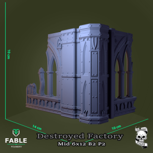 Destroyed Factory Mid 6x12 B2 P2