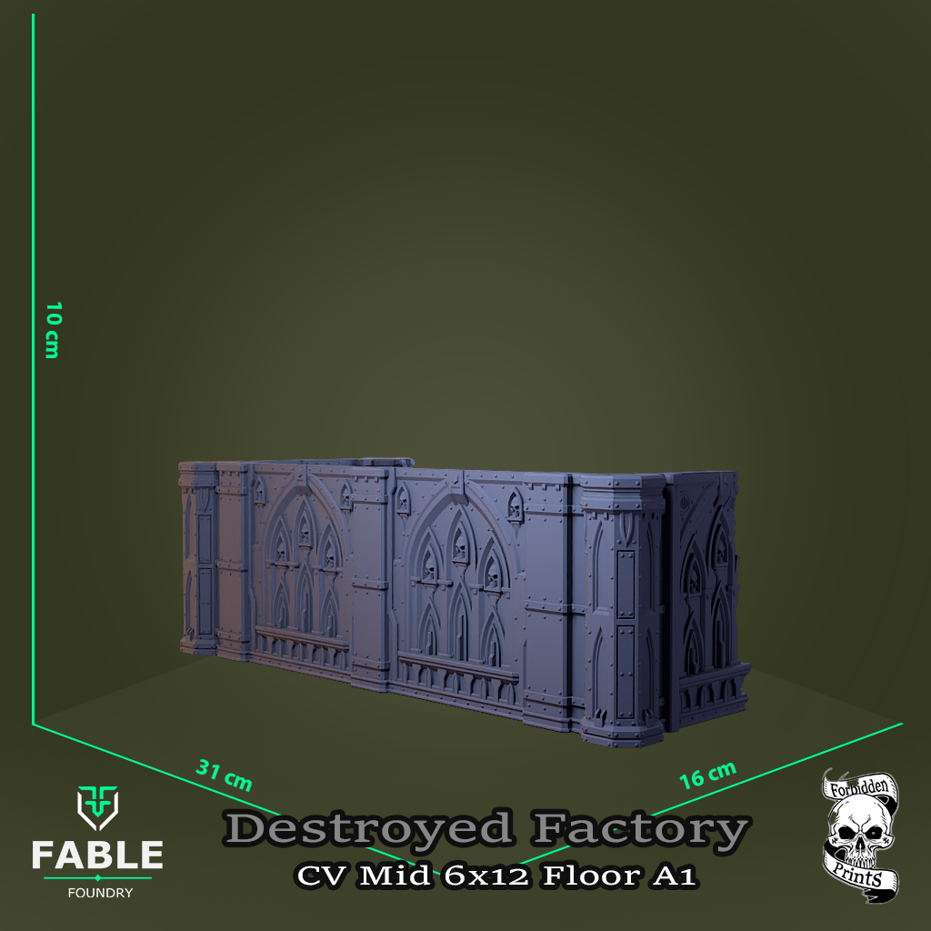 Destroyed Factory CV Mid 6x12 Floor A1