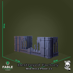 Destroyed Factory Mid 6x12 Floor C1