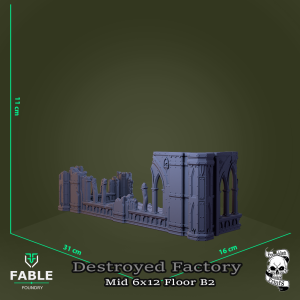 Destroyed Factory Mid 6x12 Floor B2