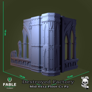 Destroyed Factory Mid 6x12 Floor C1 P2