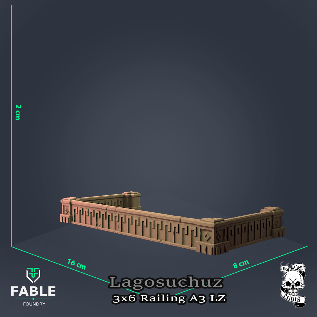 Lagosuchuz 3x6 Railing A3 LZ
