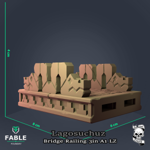 Lagosuchuz Bridge Railing 3in A1 LZ