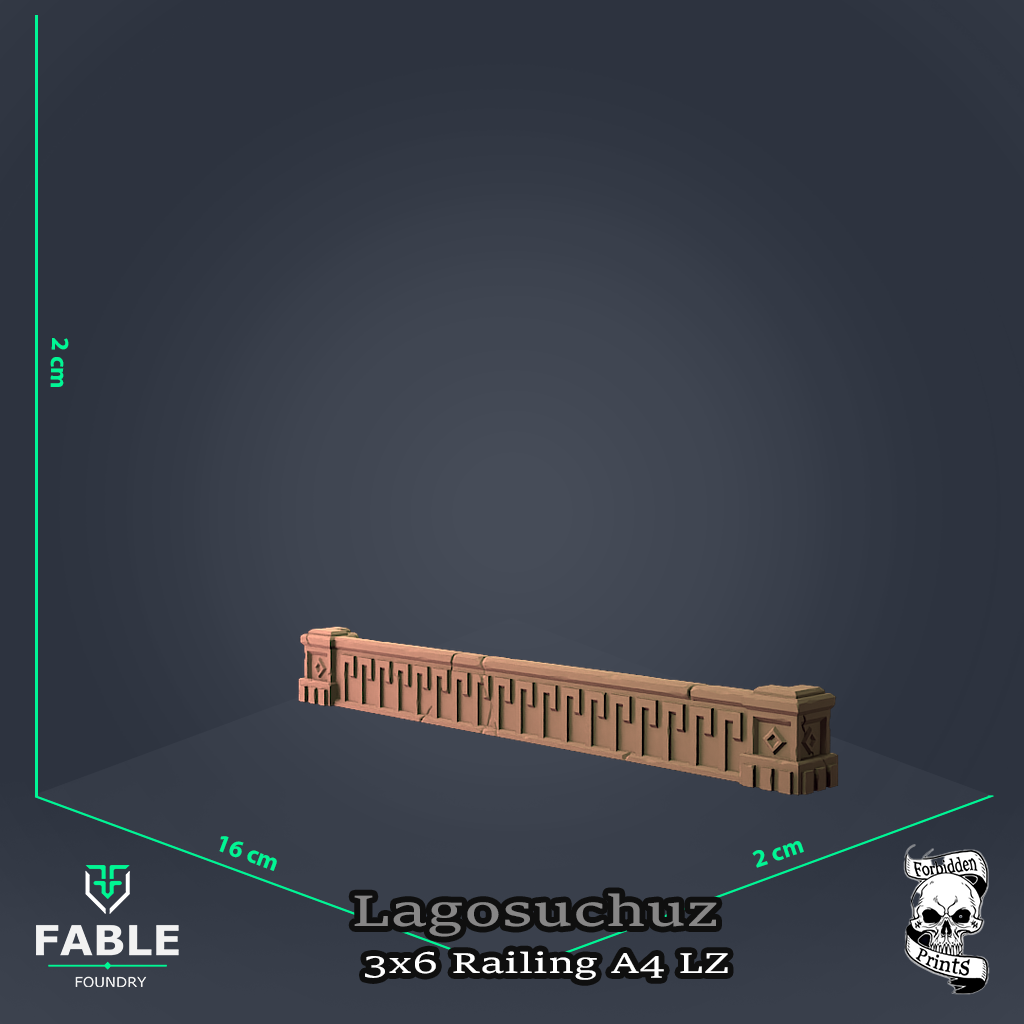 Lagosuchuz 3x6 Railing A4 LZ
