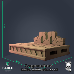 Lagosuchuz Bridge Railing 3in A2 LZ