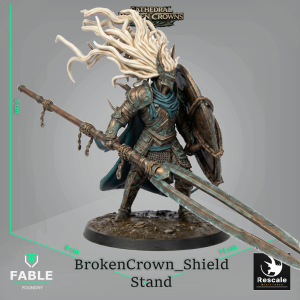 BrokenCrown_Shield Stand
