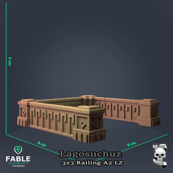 Lagosuchuz 3x3 Railing A2 LZ